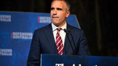 Peter Malinauskas MP, Premier of South Australia delivers his Keynote address to Defending Australia 2025 at Parliament House in Canberra.