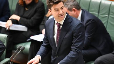 CANBERRA, AUSTRALIA - NewsWire Photos - September 4, 2025: Minister for Aged Care and Seniors, Sam Rae during Question Time at Parliament House in Canberra. Picture: NewsWire / Martin Ollman